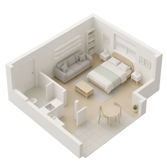 3D House Floorplan